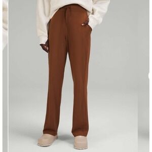 Lululemon Ready to Rulu Pants Women's Size 8 Straight Leg High Rise Brown